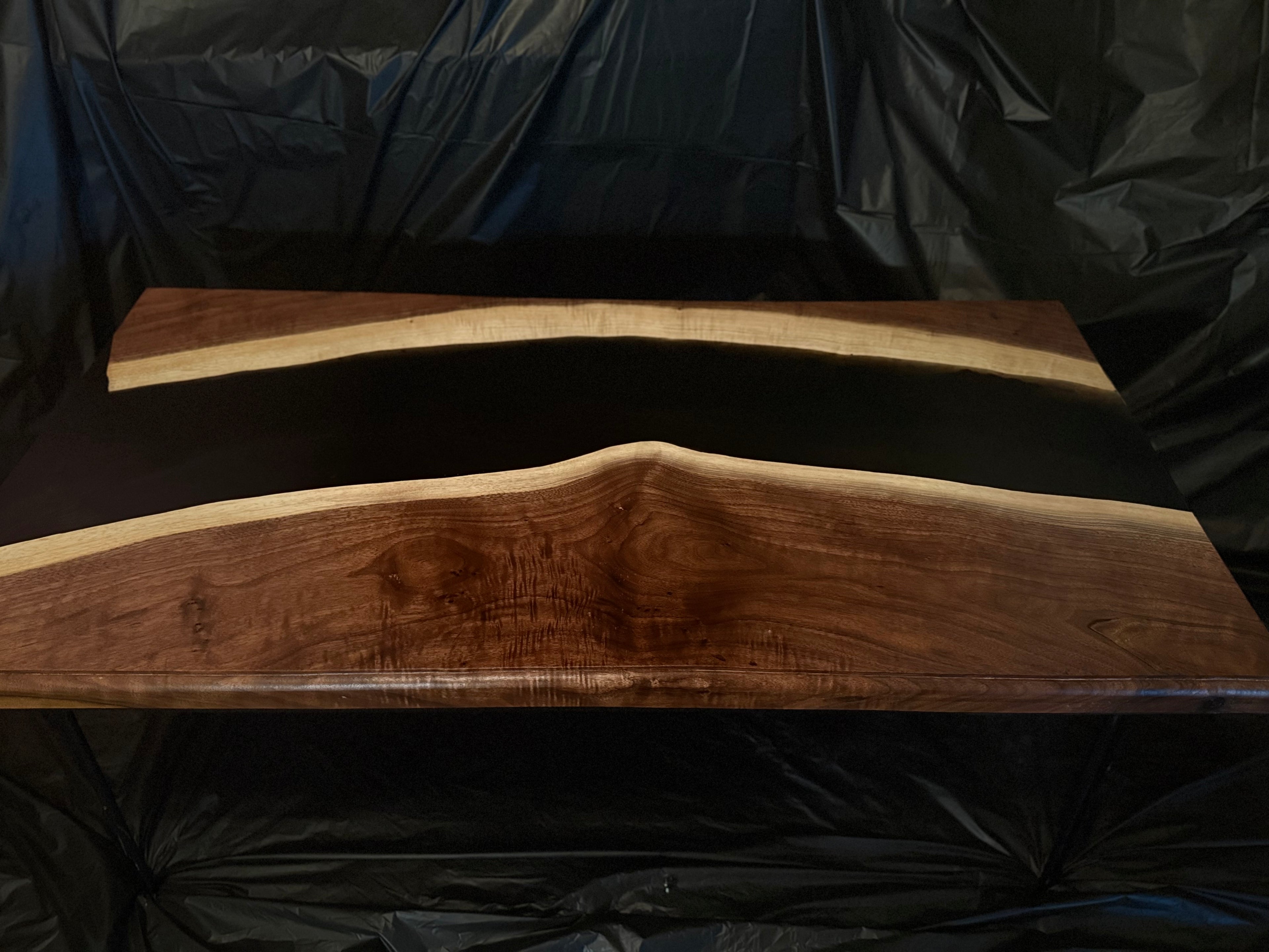 Black walnut coffee table