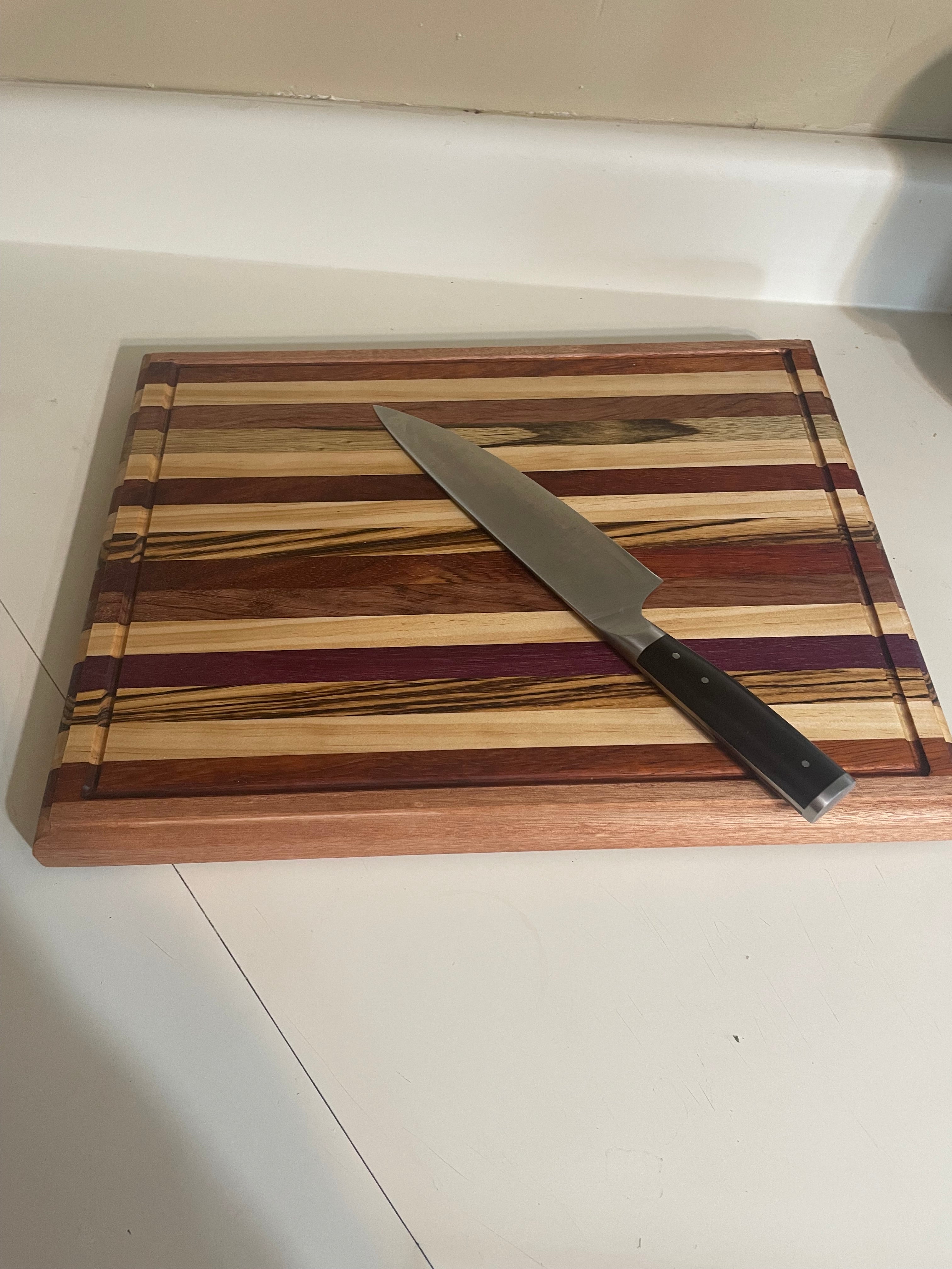 Handcrafted cutting board