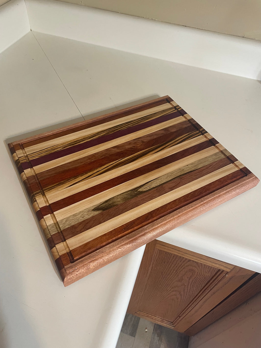 Handcrafted cutting board