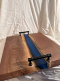 Walnut serving tray