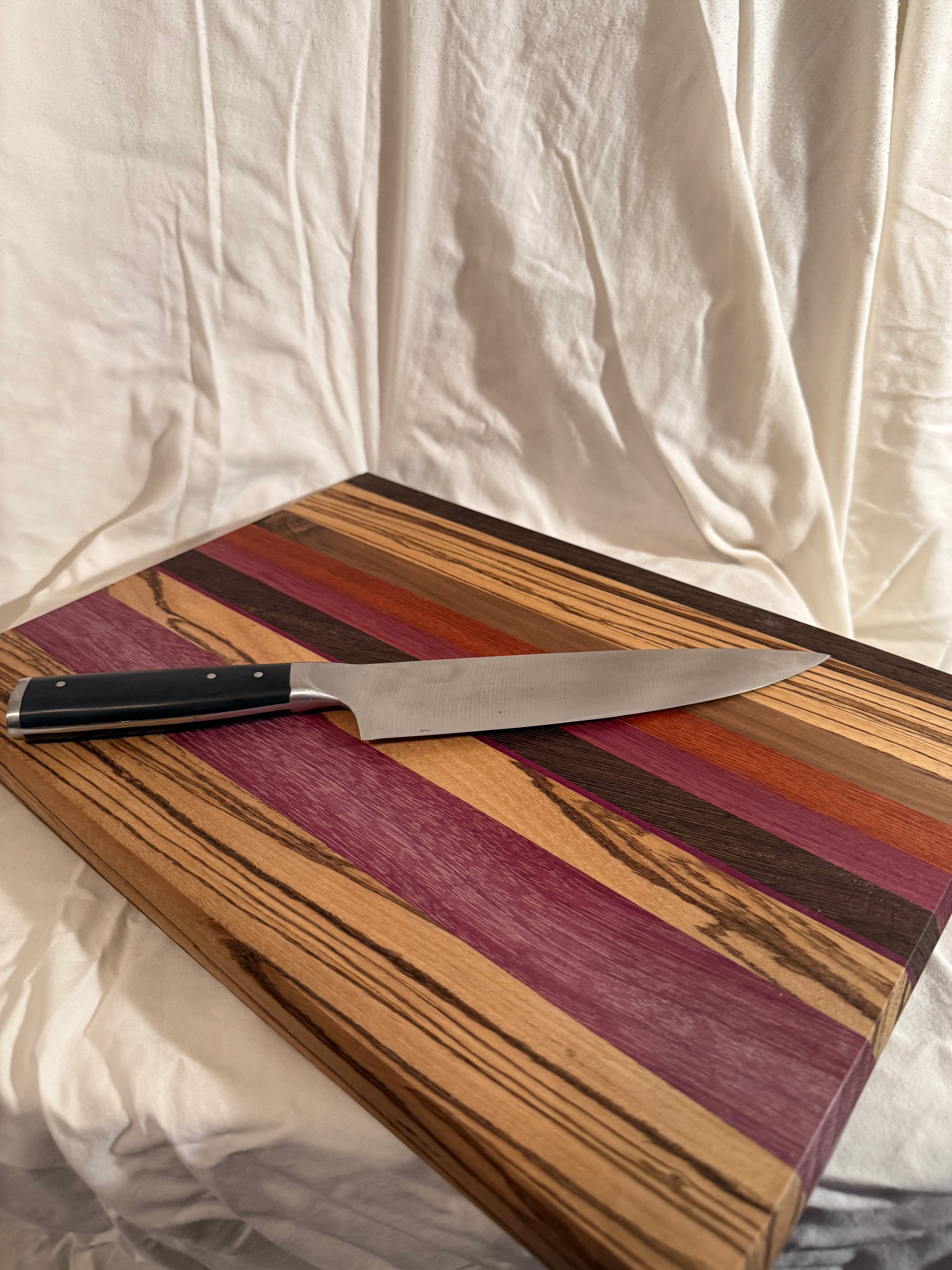 Exotic cutting board