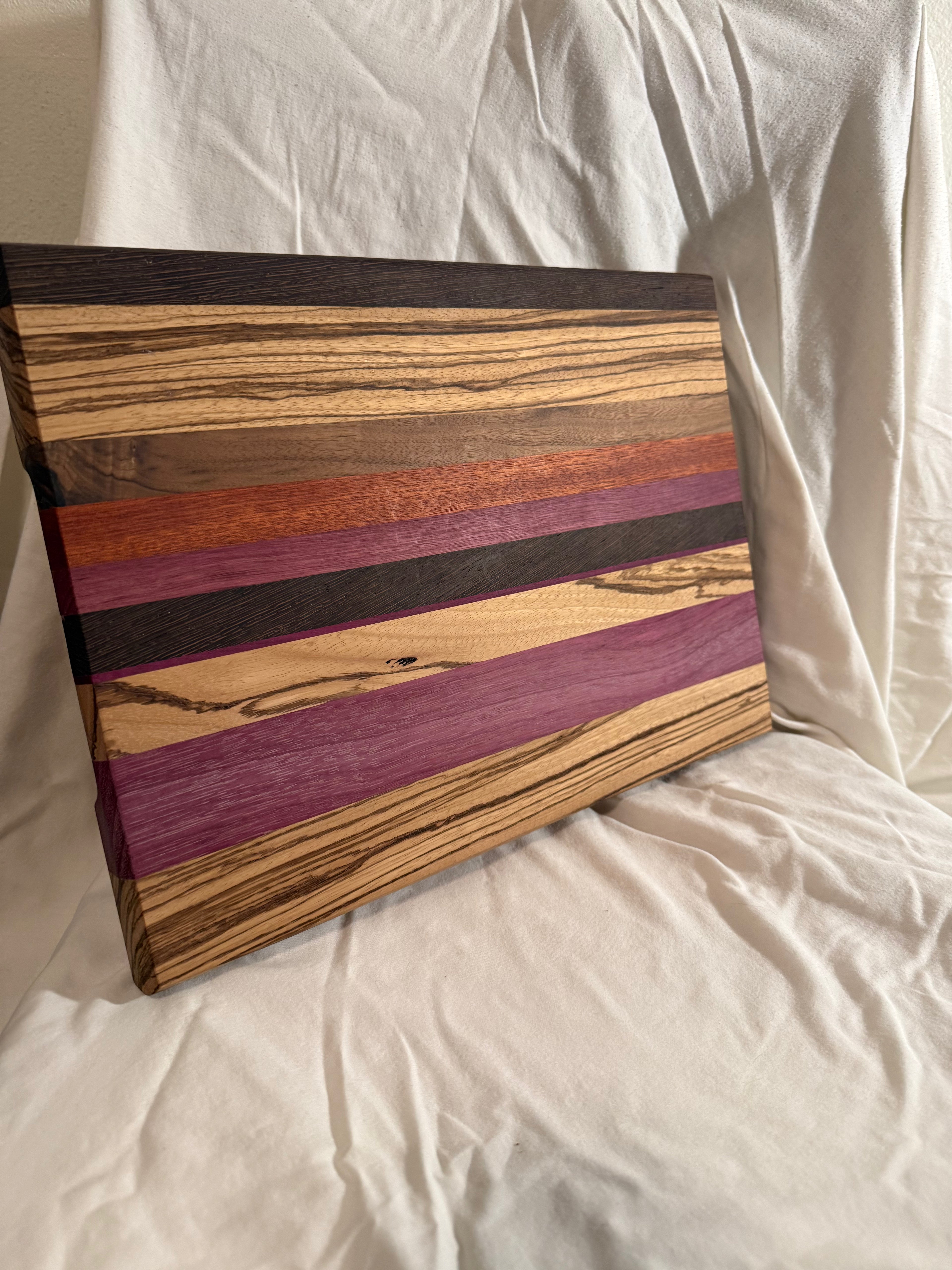 Exotic cutting board